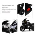 thumbnail image 4 of TOBBI 12V Electric Battery Powered Kids Ride On Toy Motorcycle with Training Wheels, Black, 4 of 9