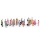 thumbnail image 3 of Modelos de Pintadas Personas Miniatura de Tren Aleatorio Cada Paquete 5 Piezas ( 25mm / 55mm / 75mm Seleccionables ) 55cm Hugo Figura de disposición pintada, 3 of 8