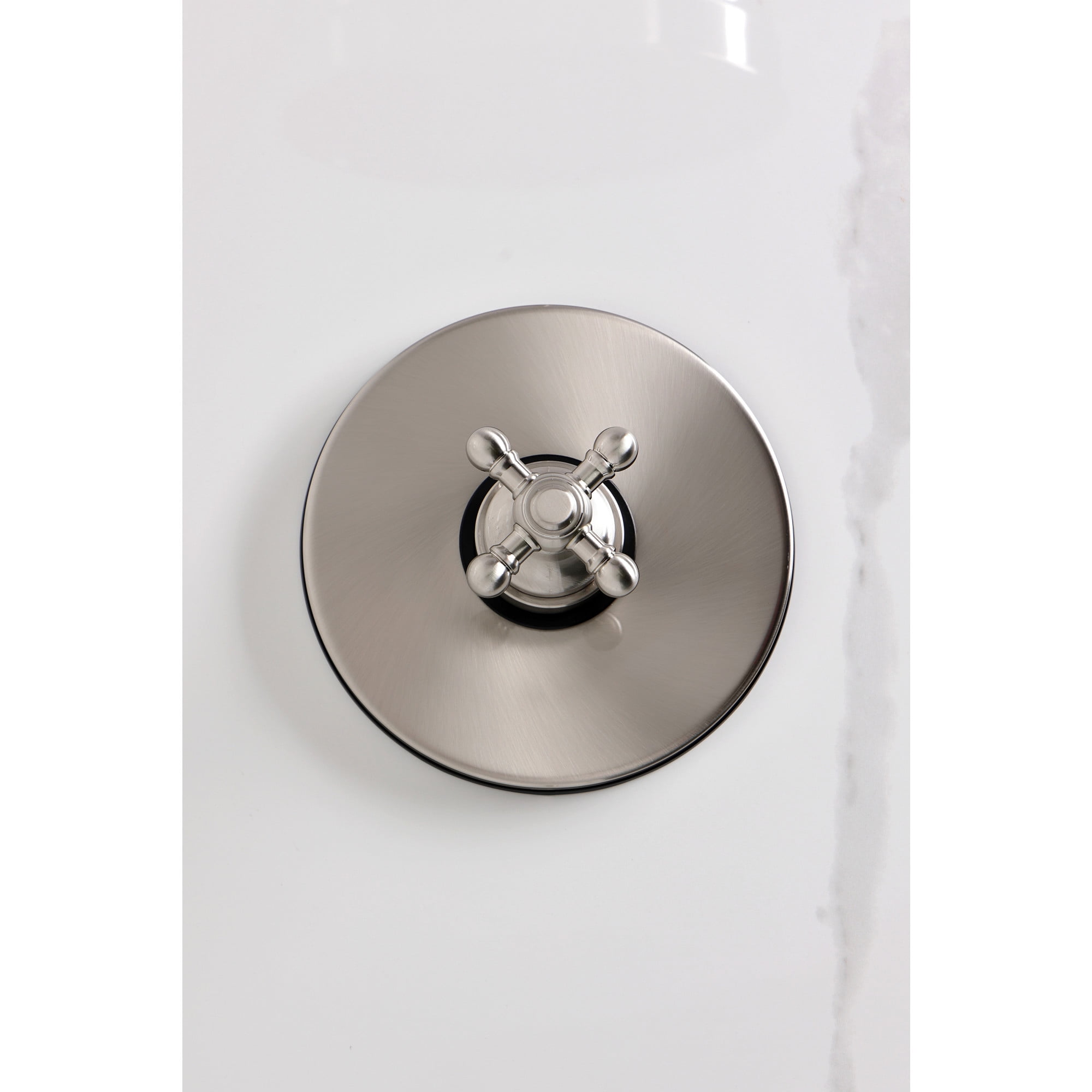 Kingston Brass KB6338BXTO Metropolitan Single-Handle Pressure Balanced Tub Faucet in Brushed Nickel