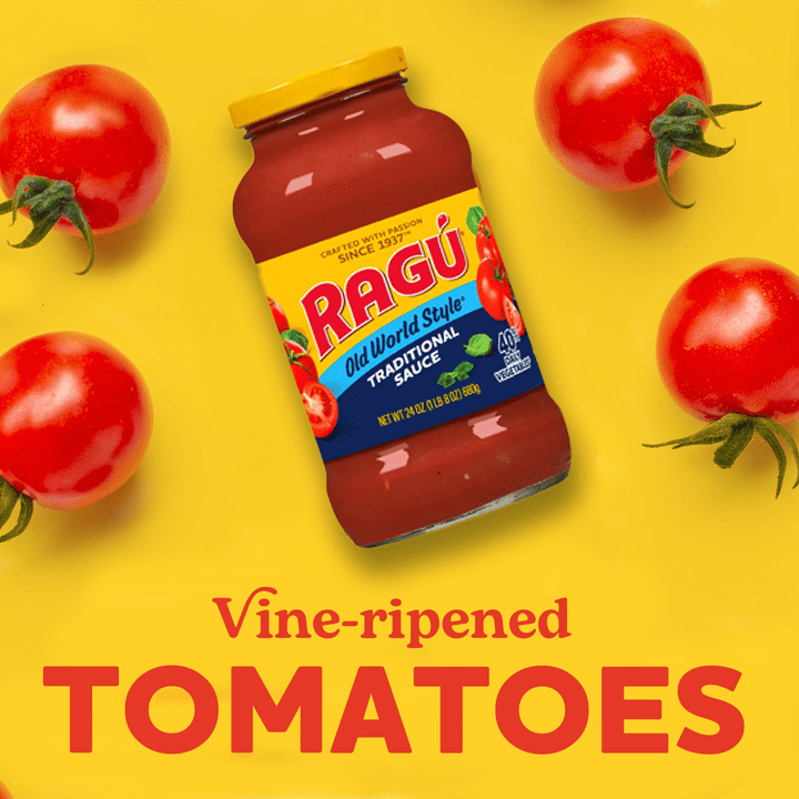RAGU Old World Style Traditional Pasta Sauce, 24 oz