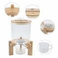 thumbnail image 4 of 5Liter Rice Dispenser Cereal Storage Bottle Dry Food Glass Container +Valve, 4 of 11