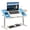 Blue, variant on PHANCIR Height & Angle Adjustable Lap Desk, Laptop Stand Bed Tray, Foldable Laptop Desk for Couch Sofa Floor, Black