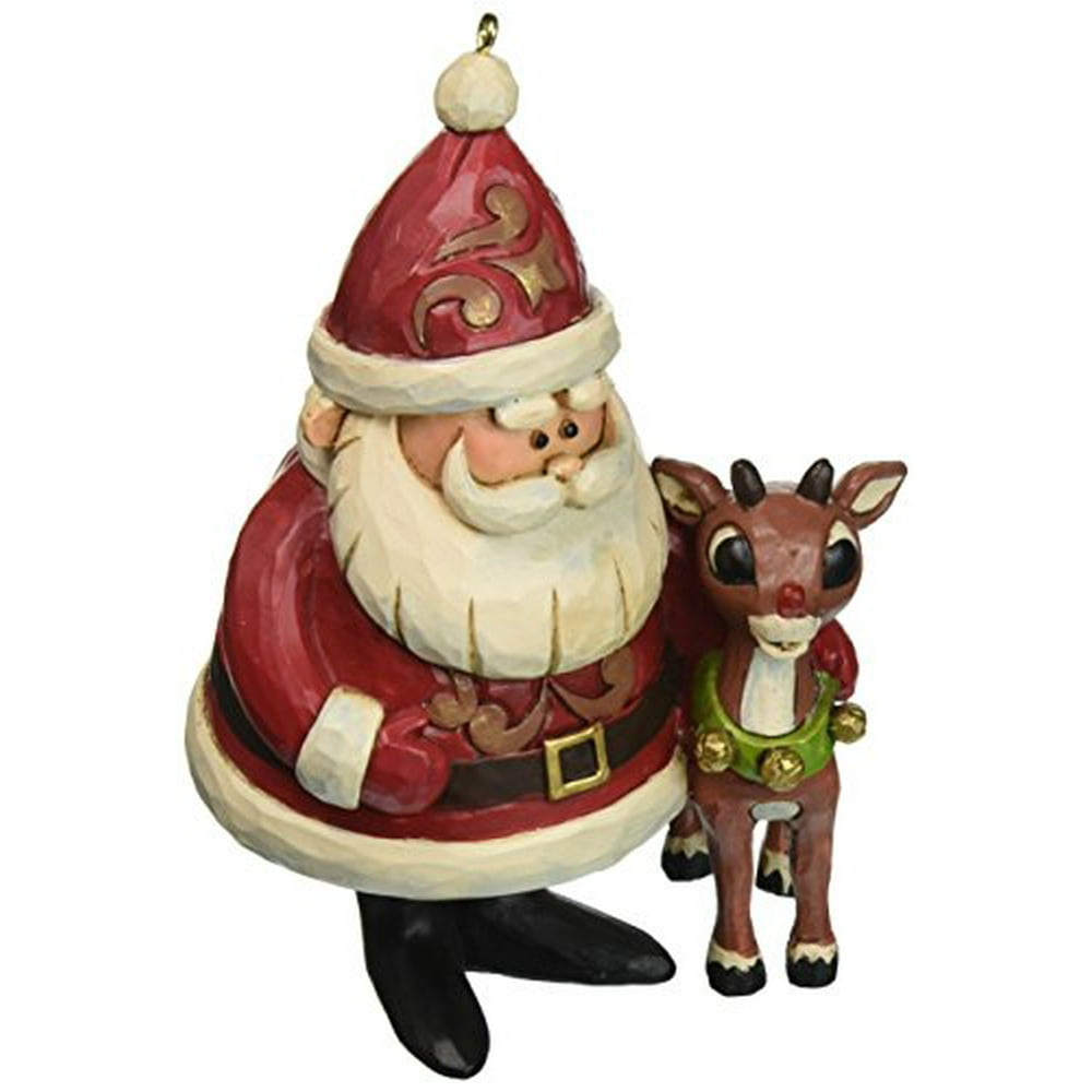 jim shore rudolph and sam the snowman