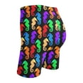 thumbnail image 2 of Aayomet Shorts pour Femmes Shorts Extensibles Shorts de Gym Shorts de Course Exercice (Noir, TG), 2 of 4