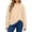 Beige, variant on Horkkom Sweatshirt for Women Casual Loose Pullover Tops Oversized Crew Neck Soft Fall Sweatshirt with Pocket M