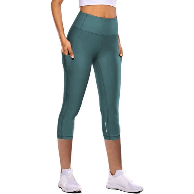 Yoga Pants Women, Active Sports Summer Workout Solid