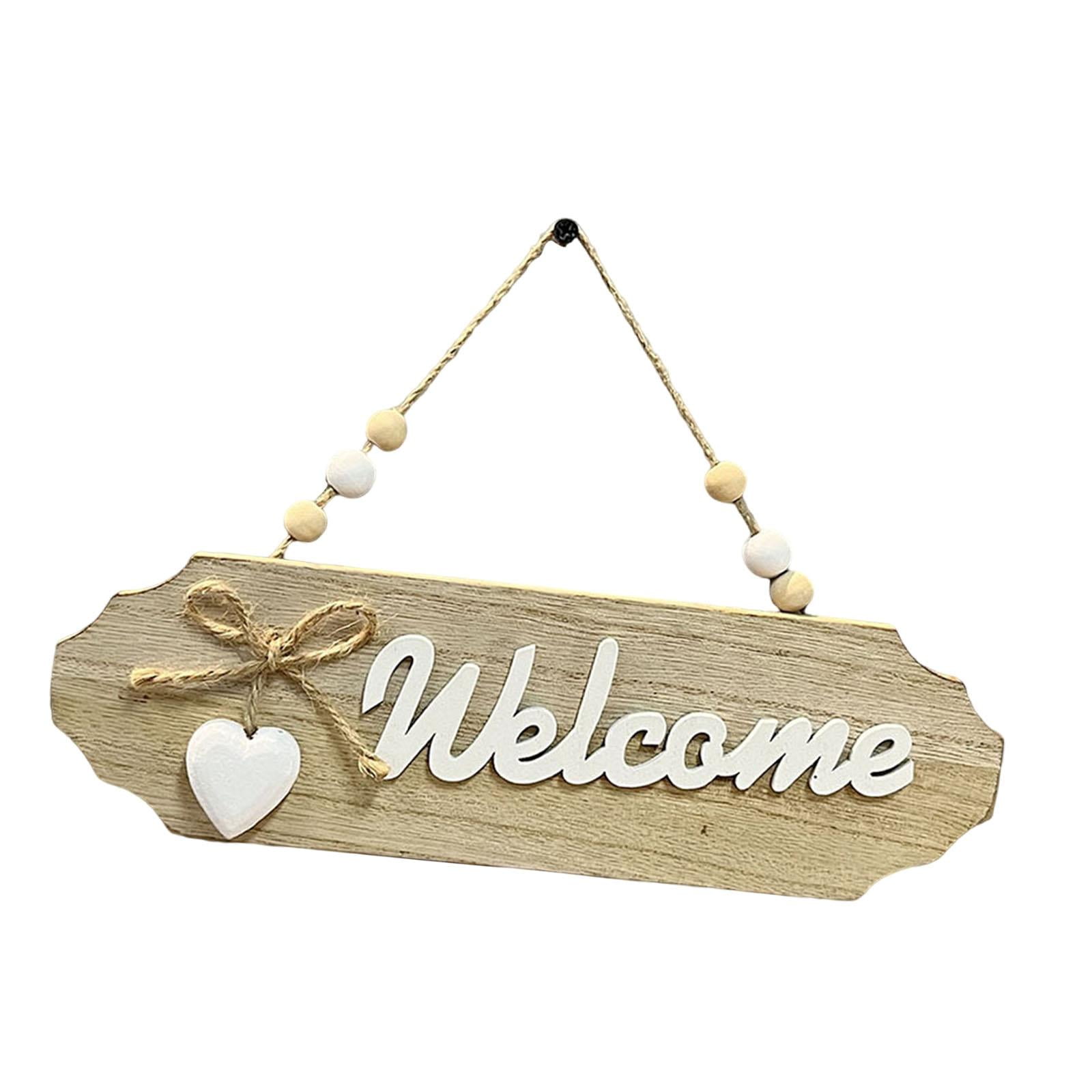 Panneau Suspendu Halloween En Bois | Décor De Porte Avec Vampire, Fantôme, Chauve-souris | 29 X 17,5 Cm | Pour Intérieur Et Extérieur - 2