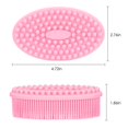 thumbnail image 3 of Silicone Body Brush, Double Sided Body Scrubber Bath Brush, 3 of 4