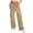 Beige, variant on WMTBSRSW Womens Wide Leg Sweatpants Baggy Straight Leg Open Leg Drawstring Sweat Pants Sporty Active Baggy Lounge Bottoms Trousers with Pockets