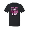 thumbnail image 2 of In This Family No One Awareness Men's Graphic T-Shirt, Black, 5XL, 2 of 3