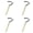 Silver4, variant on Manual Weed Shovel with Root Removal Function, Triangle Design Weeding Tool for Lawn Garden Path Driveway, Handheld Weed Control Tool for Yard Maintenance