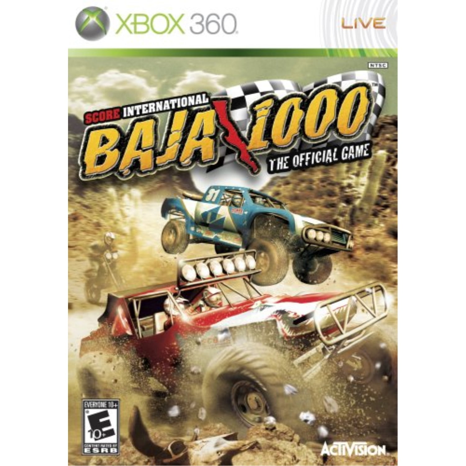 Activision Baja 1000 Score International Xbox 360
