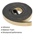 thumbnail image 4 of Uxcell 2.8mx0.2mx5mm Adhesive Sealing Sponge Weather Strip Foam Insulation Tape 5 Pack, 4 of 5