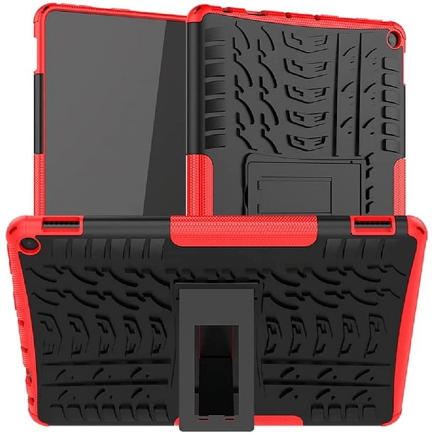 Funda para Kindle Fire HD 10/Funda para HD 10 Plus de 11.ª generación, lanzamiento en 2021, funda protectora resistente con soporte