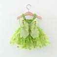 thumbnail image 2 of XMMSWDLA Baby Rompers Girl Princess Dress Ruffle Mesh Butterfly Tulle Tutu Dress Photograph Outfit Clothes Birthday Gift Infant Baby Girl Dress, 2 of 7