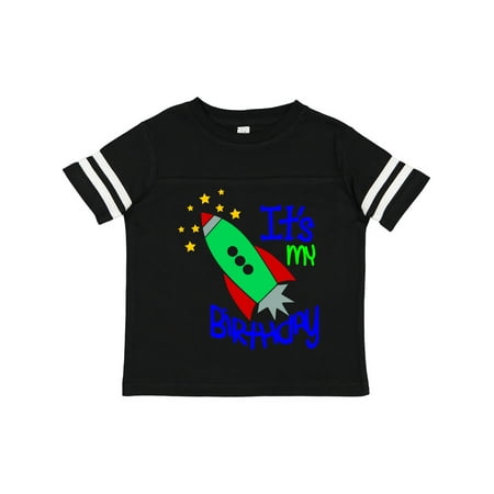 

Inktastic It s My Birthday Rocket Ship Gift Toddler Boy or Toddler Girl T-Shirt
