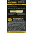 thumbnail image 2 of TROJAN MAGNUM Ecstasy Condoms Ultrasmooth Lubricant Large Size 10 Each (Pack of 6), 2 of 2