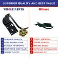 thumbnail image 6 of Whole Parts Refrigerator Hinge Assembly Lower Left Part# G3298649 - Replacement & Compatible with Some Viking Refrigerators, 6 of 6