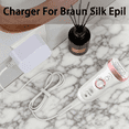 thumbnail image 5 of K-MAINS Charger Compatible With Braun Silk Epil 9 9-521 9-527 9-538 9-541 9-549 Epilator Adapter, 5 of 7