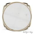 thumbnail image 4 of Rutledge & King Britton Round End Table - Marble/Gold (2 Pack), 4 of 5
