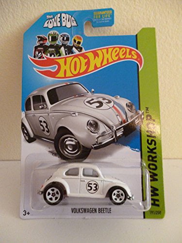 2014 Hot Wheels Hw Workshop Herbie The Love Bug Volkswagen Beetle - [Ships in a Box!]