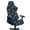 Cartoon Dinosaur, variant on HUIACONG Gaming Chair Cover Gaming Chair Protective Cover Sea Turtle Flower Easy to Install Scratchproof Machine Washable Stretch Fabric Gaming Chair Decorations