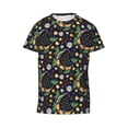 thumbnail image 4 of Wukai Snake And Flower Youth Unisex Short Sleeve T-Shirt for Boys, Girls, Teens, and Kids-X-Large, 4 of 7