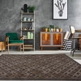 thumbnail image 2 of Ladole Rugs Vincenza Collection Abstract Geometric Indoor Runner Rug - Amazing Premium Room Decor Carpet for Living Room, Dining Room, Hallway, and Entryway - Gray, 3x5 (2'7" x 4'11", 80cm x 150cm), 2 of 5