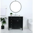 thumbnail image 6 of 36 inch single bathroom vanity in Black, 6 of 8