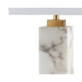 thumbnail image 4 of JONATHAN Y Elizabeth 27.5" Contemporary Coastal Alabaster LED Table Lamp, White/Gold Painting, JYL6201A, 4 of 10