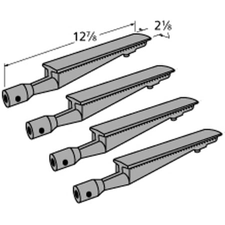 Brinkmann Burners - Brinkmann Pro Series 4425 Replacement Gas Grill Burner, 4 Pack