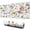 Pioneer Flower Floral-3, variant on Long Mouse Pads for Desk,Pioneer Flower Floral Print Pattern Desk Mats on Top Of Desks, Desk Mouse Pad Extra Large with 3mm Non-Slip Base and Stitched Edge for Gaming,Office,Work,Home 31.5"x11.8"