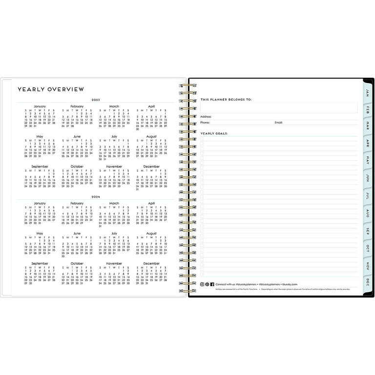 2023 Laminated Planner Bags Calendar – The Fabulous Planner