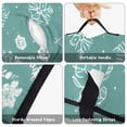 thumbnail image 6 of Turquoise Christmas Snowflake Pattern Toddler Nap Mats for Kids Preschool,51"x22" Sleeping Mat Bag or Kids,Toddler Sleeping Bag,Toddler Nap Mat or Daycare, 6 of 6