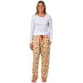 thumbnail image 2 of Disney Winnie The Pooh Women's Hunny Pot Daisy Adult Lounge Sleep Pajama Pants with Drawstring Elastic Waistband, 2 of 6