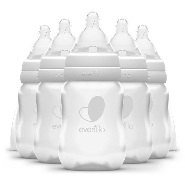 Biberones Evenflo Premium Proflo Vent Balance Plus Cuello Estándar 120 ml Paquete de 6