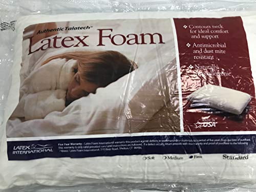 authentic talatech latex foam pillow