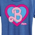 thumbnail image 3 of Barbie the Movie - Heart Crest - Women's Short Sleeve Graphic T-Shirt, 3 of 5