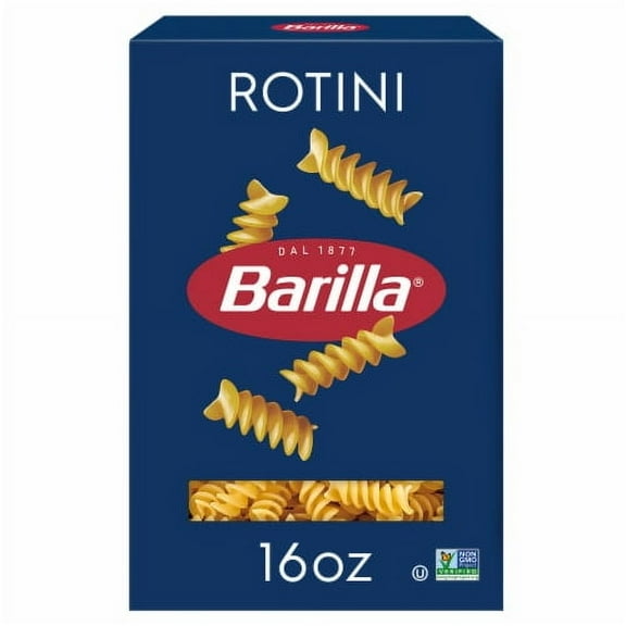 2X-Barilla Blue Box Rotini Non-GMO Project Certified & Kosher Pasta - 16 oz