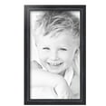 thumbnail image 2 of ArtToFrames 11" x 19" Galleria Noir Picture Frame, 11x19 inch Black MDF Poster Frame (WOM-4083),  Pack, 2 of 5