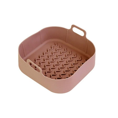 

Silicone Air Fryer Basket Silicone Air Fryer Basket Non-Stick Air Fryer Accessories Reusable