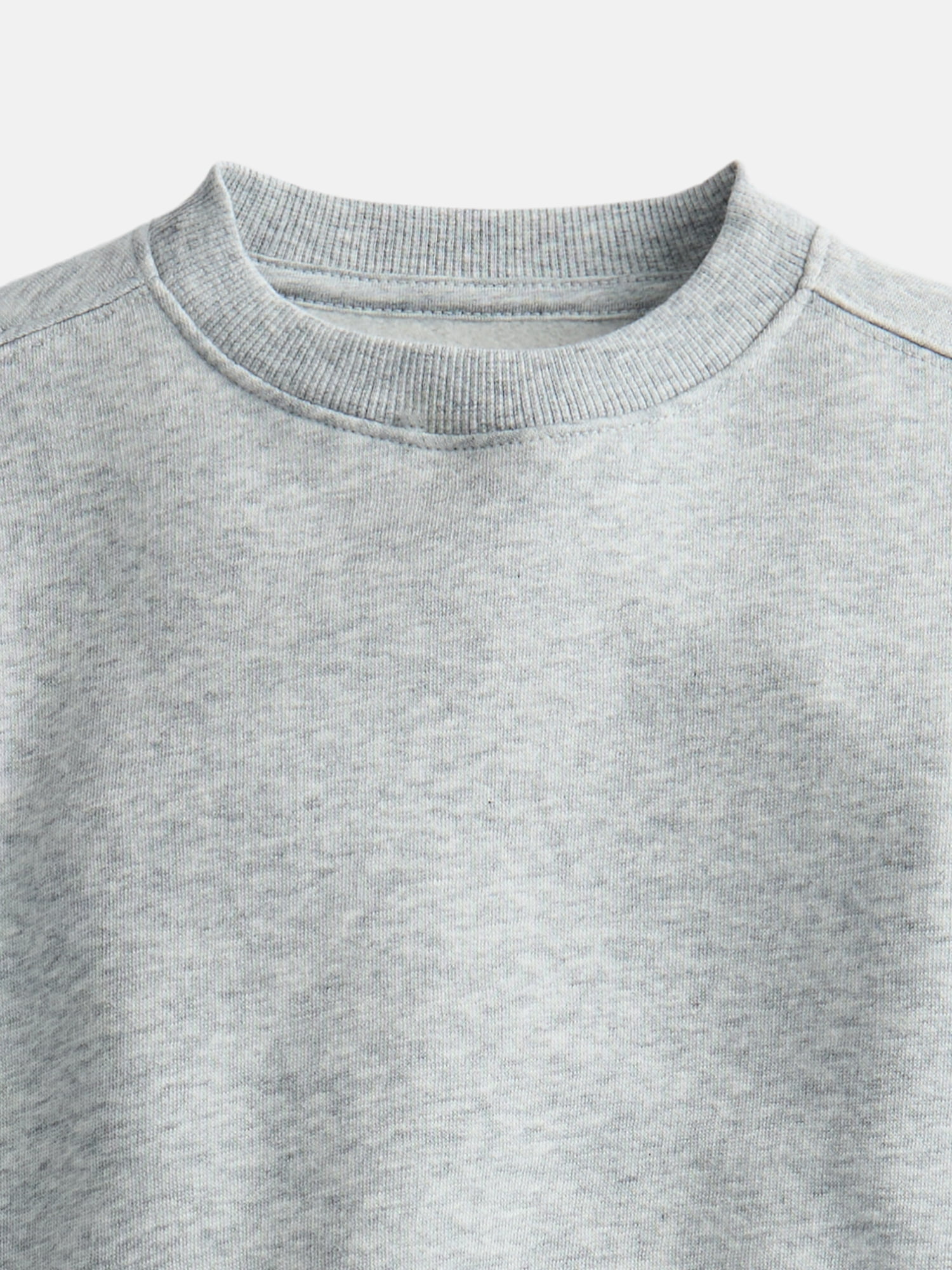 Athletic Works Boys Fleece Crew Neck Sweatshirt, Sizes 4-18 & Husky