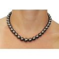 thumbnail image 2 of 14K Gold 9-11mm Tahitian South Sea Cultured Pearl Necklace - AAA Quality, 16" Choker Length, 2 of 7