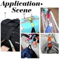 thumbnail image 2 of 4pcs Add a Bag Luggage Strap Jacket Gripper Suitcase Belt Straps Carry-on Baggage Suitcase Straps Belts, 2 of 7
