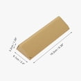 thumbnail image 4 of Estuche para gafas portátil plegable triangular 1 Pc Unique Bargains tono dorado, 4 of 5