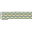 thumbnail image 2 of Ambesonne Modern Fabric by the Yard Upholstery, Starry Night, 3 Yards, Apricot Mustard, 2 of 4