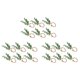 thumbnail image 1 of 2025 18 Pieces Eucalyptus Napkin Rings Beads Home R Faux Napkin Hs For, 1 of 5