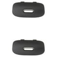 thumbnail image 2 of Decodeary X5 00-06 Black Rear Bumper Cover Tow Mount Bar Trim for Hole For E53 2Set, 2 of 6