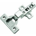 thumbnail image 1 of Hickory Hardware P5115-14 Bright Nickel Slide-On Full Overlay 105 Degree Frameless Hinge, 1 of 1
