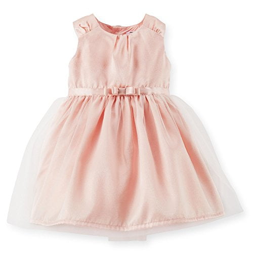 Carter s Robe de Soiree Speciale Petite Fille rose satin scintillant 6x 6x Walmart